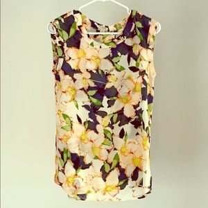 J. Crew Floral Blouse